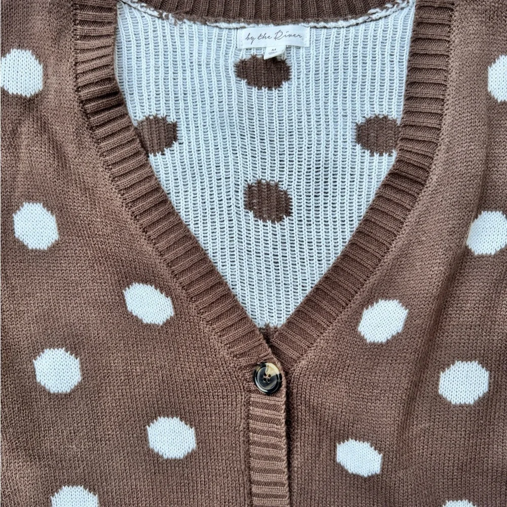By The River Polka Dot Cardigan